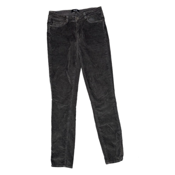 Paige Ankle Zip Corderoy Jeans Size 27 - Picture 1 of 5
